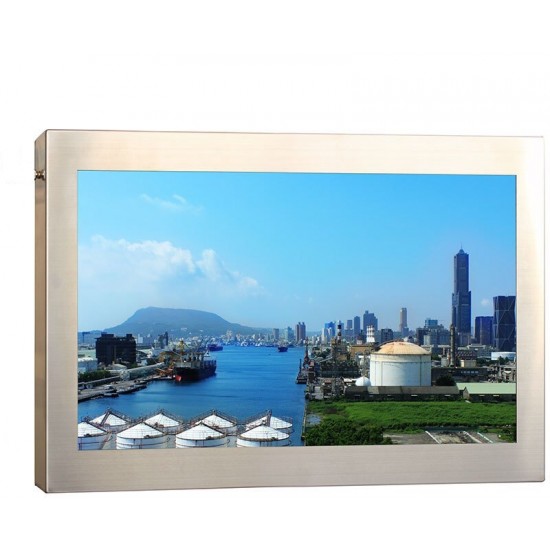 Panel Mount Moniteur 15" avec panneau frontal IP65, resistive monitor - protégé contre l'eau et la poussière